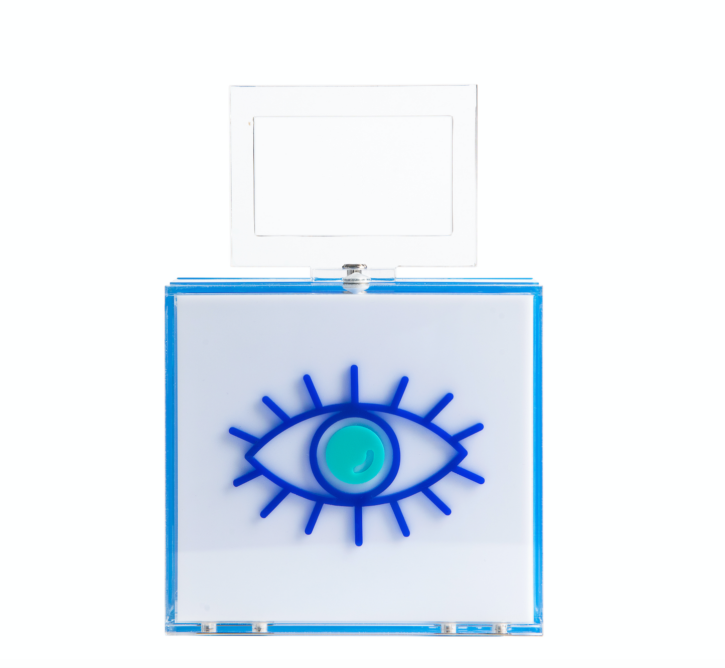 Multi colored Eye clutch