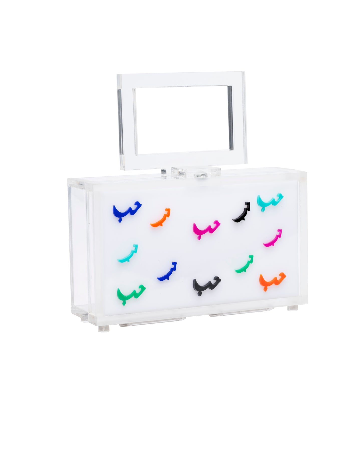 Colored Love Clutch