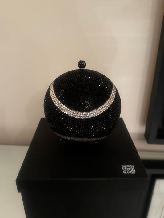 Black Tennis Clutch