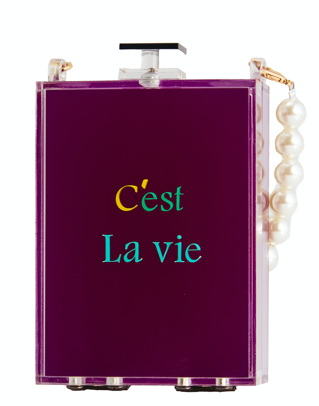 C'est la Vie Perfume clutch