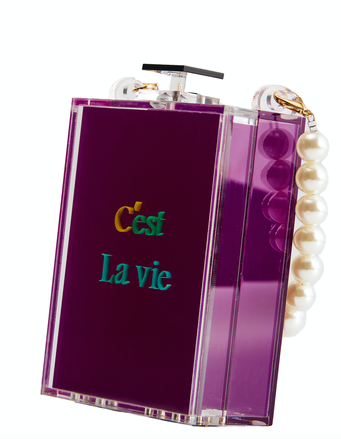 C'est la Vie Perfume clutch