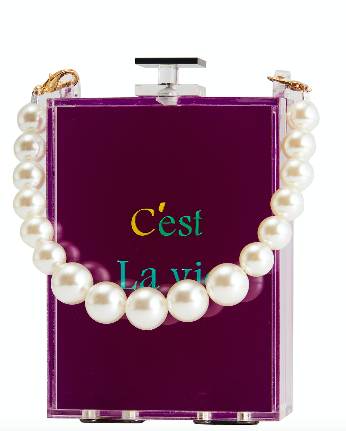 C'est la Vie Perfume clutch